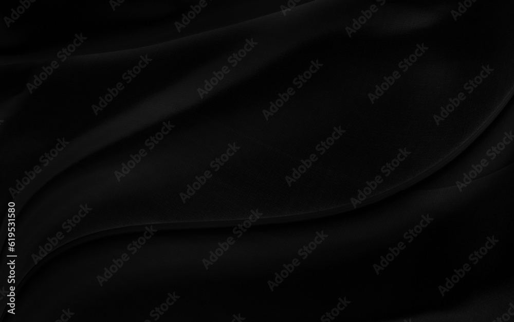 Black gray satin dark fabric texture luxurious shiny that is abstract silk cloth background with patterns soft waves blur beautiful. Black gray satin dark fabric texture luxurious shiny that is abstract silk cloth background with patterns soft waves blur beautiful.