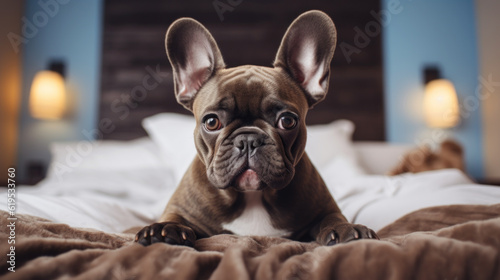 Franch Buldog Generative Ai