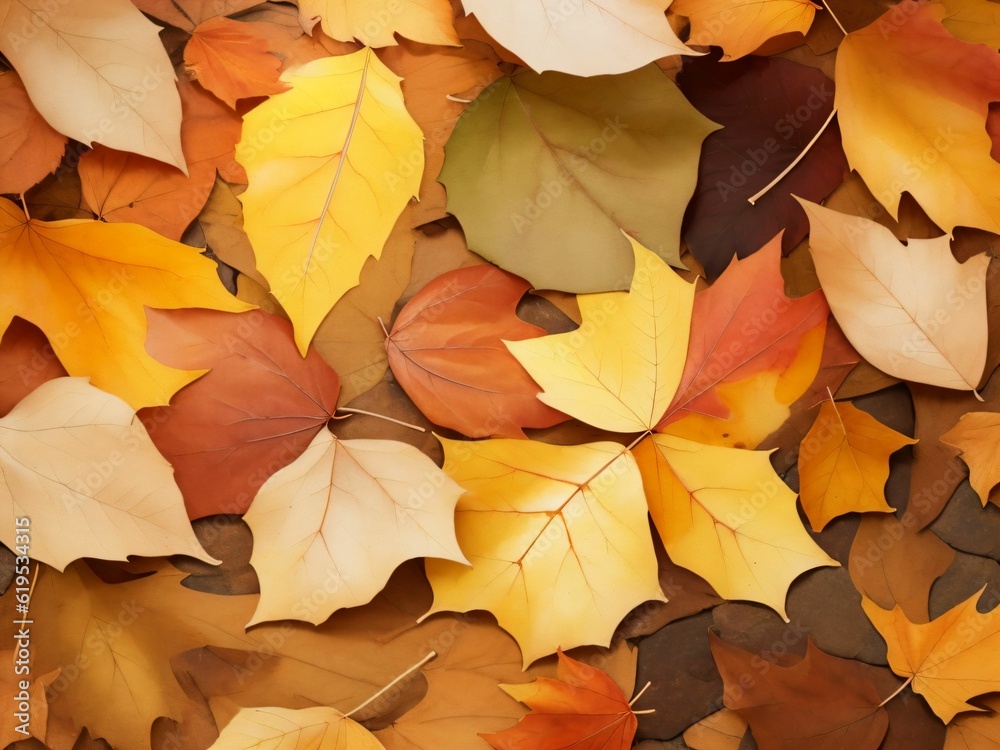 Fall Maple Autumn Leaves Surface Fall Maple Autumn Leaves Surface