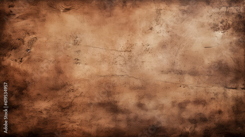 He crafted a brown background texture with vignette for a photo.