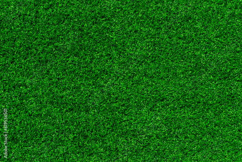 Abstract top view Green color of artificial grass texture background, for background