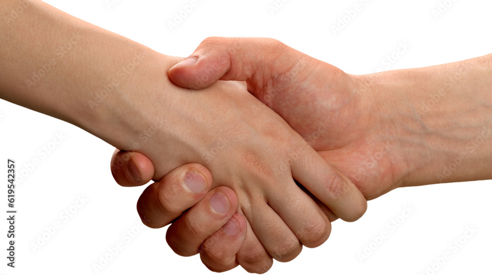 Closeup of Two Men Shaking Hands Closeup of Two Men Shaking Hands