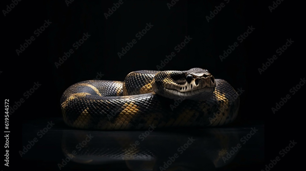 close up of a snake reptile animal nature wildlife generative ai
close up of a snake reptile animal nature wildlife generative ai