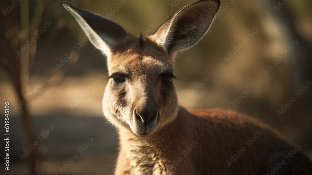 kangaroo animal wildlife nature mammal generative ai kangaroo animal wildlife nature mammal generative ai