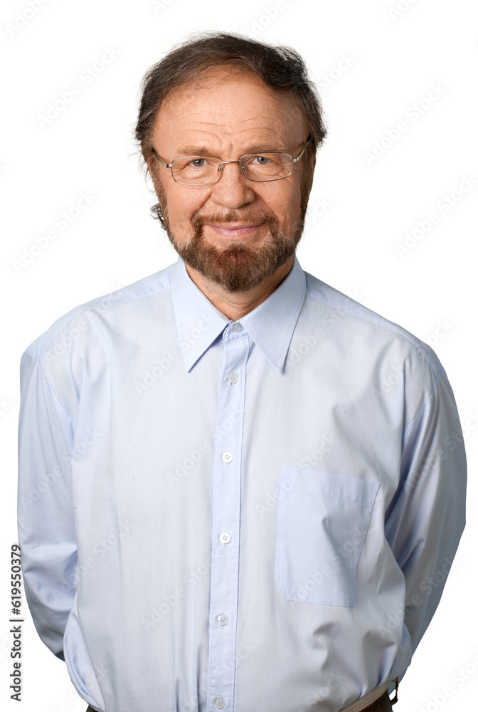 Portrait of a Smiling Senior Man Portrait of a Smiling Senior Man