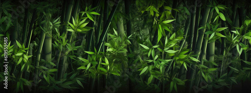 Textured Leaves for Wallpaper and Backdrop. Generative AI