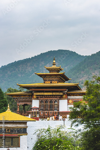 The Punakha Dzong, also known as Pungthang Dewa chhenbi Phodrang is the administrative centre of Punakha District in Punakha, Bhutan.