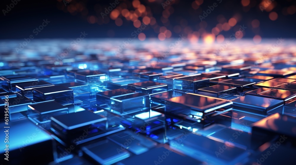 Fototapeta premium abstract business technology background