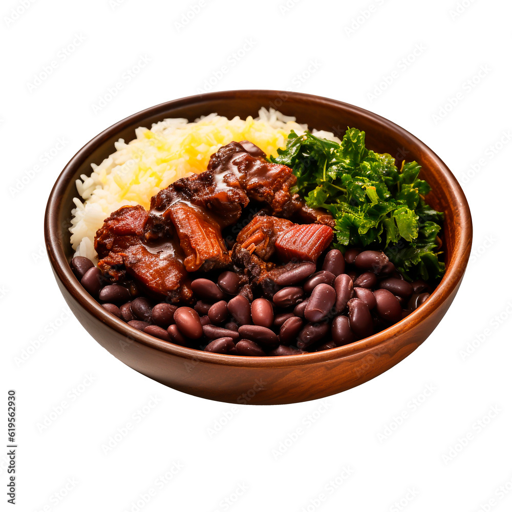 Feijoada, Brazilian traditional food with beans and meat. Feijoada, Brazilian traditional food with beans and meat.