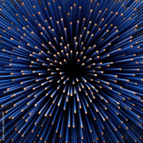 cobalt blue  abstract  symmetry