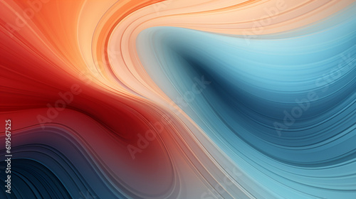 Dynamic abstract background with wave effect. Flow, movement