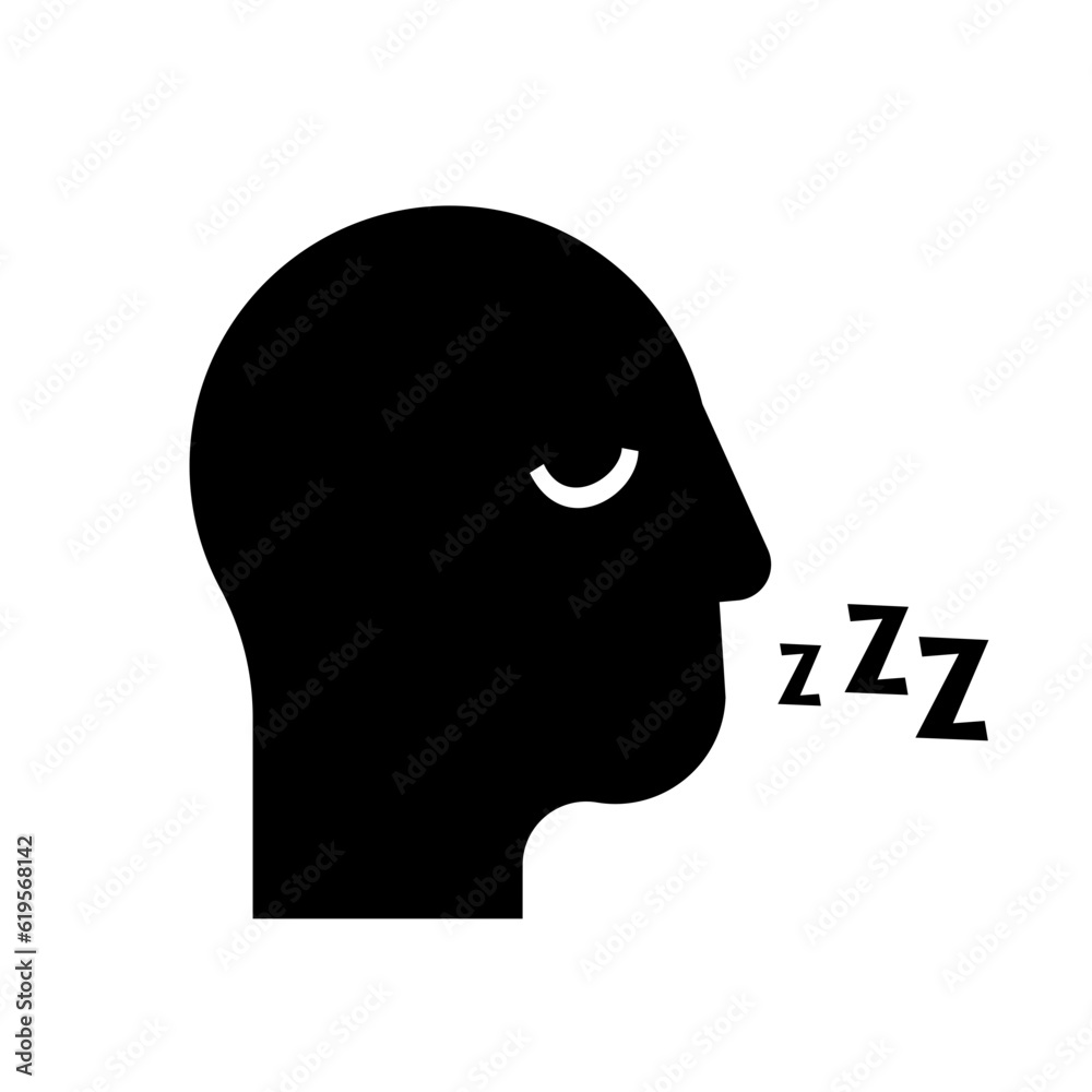 sleep, sleeping - vector icon sleep, sleeping - vector icon