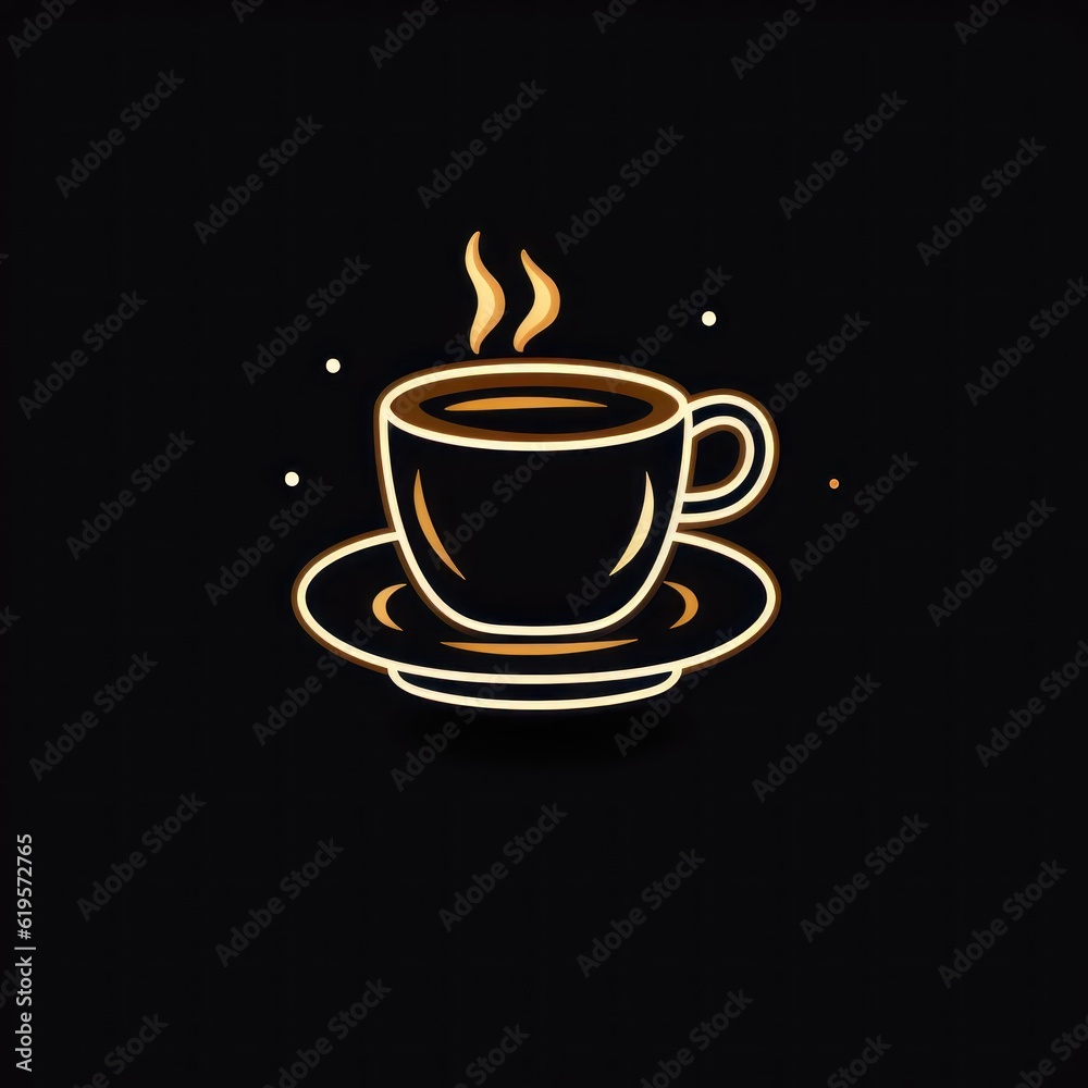 Obraz premium brain and coffee