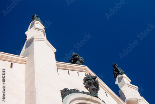 Photographie Tip of the French Huguenot Church in Charleston, SC