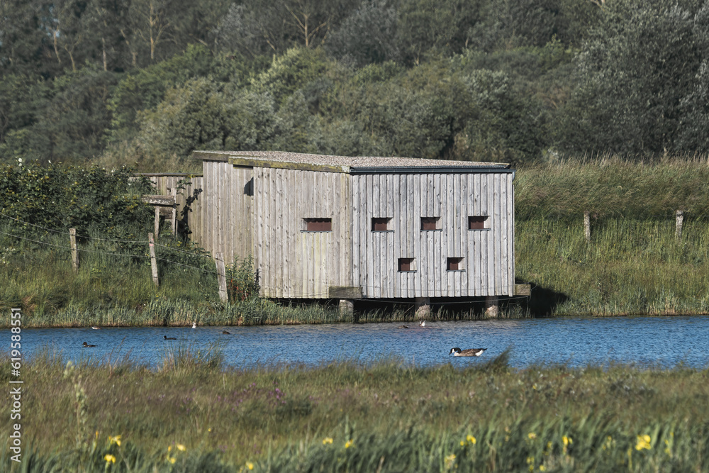 wooden house for photographers on the lake wooden house for photographers on the lake