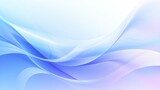 Soft Blue Light Silk Waves background. Abstract soft color design surface with wavy borders and curves. Generative AI.