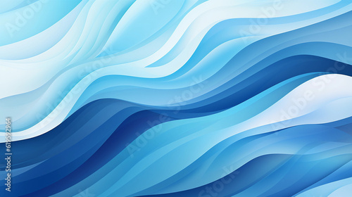 Blue wavy background