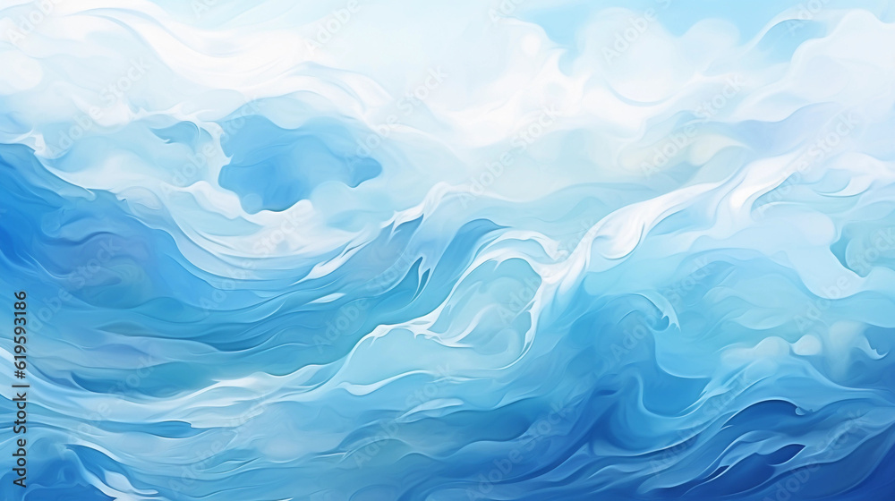 Blue wavy background Blue wavy background