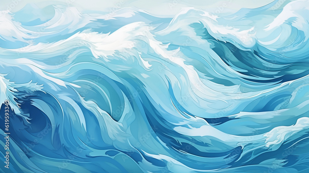 Blue wavy background Blue wavy background