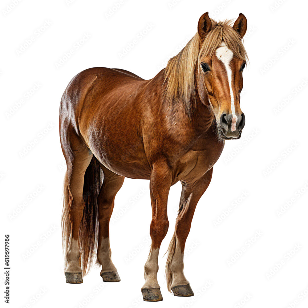 Obraz premium Horse on transparent background