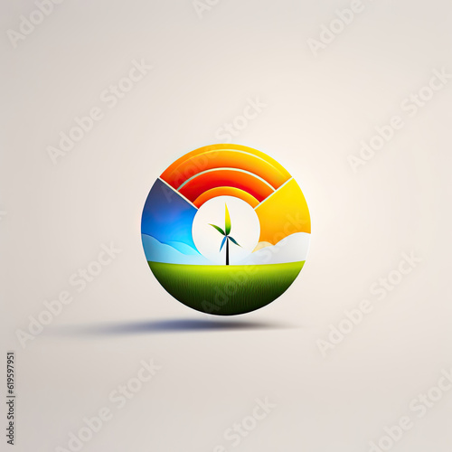 Abstract and minimal renewable logo Free Download Abstract and minimal renewable logo - GFXLoad