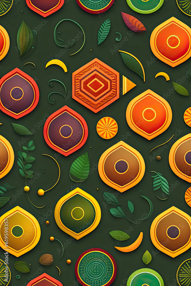 Naklejka premium Abstract pattern to use as wallpaper