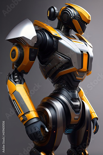 Image of a humanoid robot