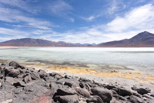 A view of lagoon landscape