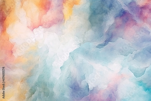 High-resolution abstract background with watercolor wash and marble pattern texture. Generative AI © Jawed Gfx