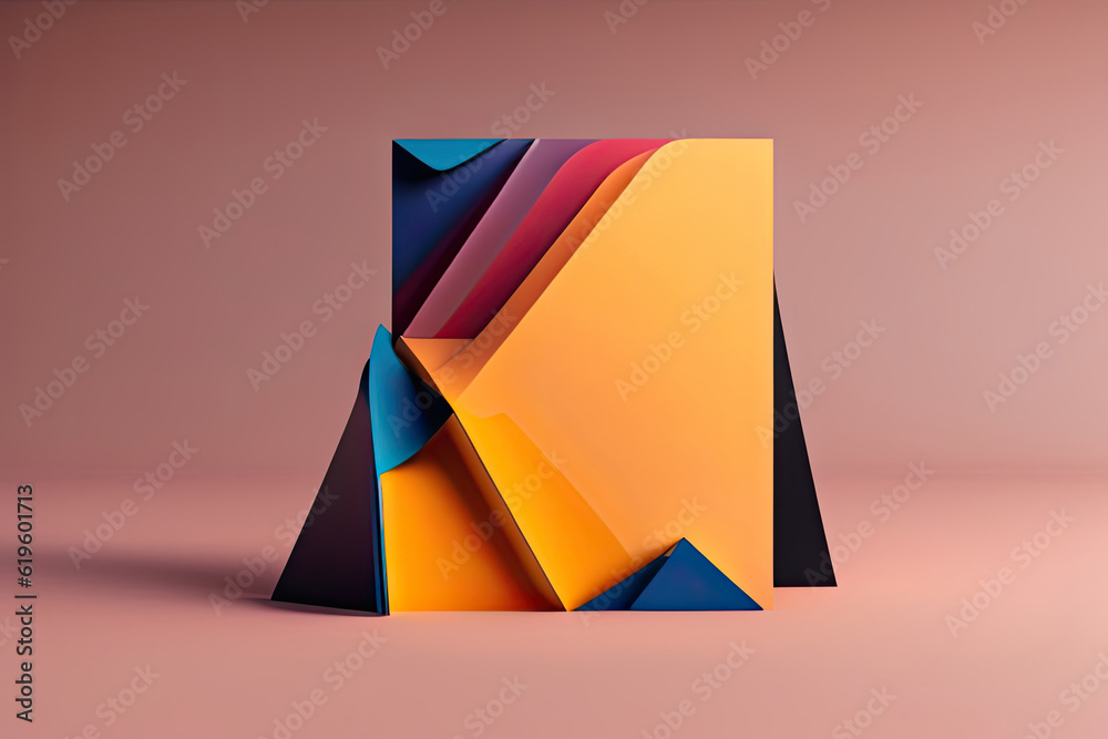 Abstract banner template for business Abstract banner template for business