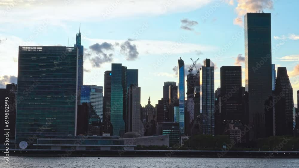 The East River offers stunning views of Manhattan The East River offers stunning views of Manhattan