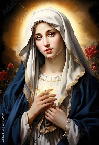 Portrait of the Blessed Virgin Mary