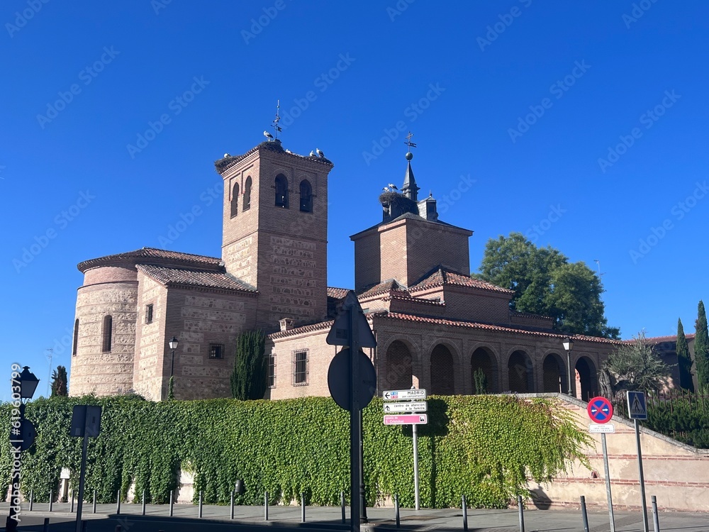 church in Boadilla del Monte, Madrid, Spain