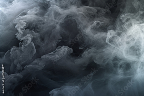 A smokey fog filled background design Generative AI