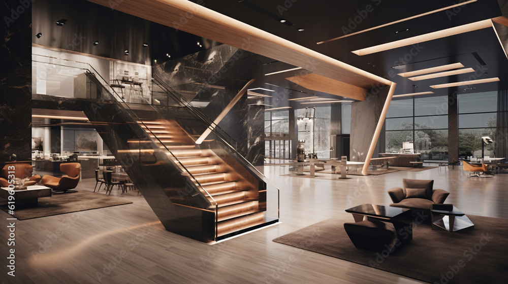 Obraz premium concept interior