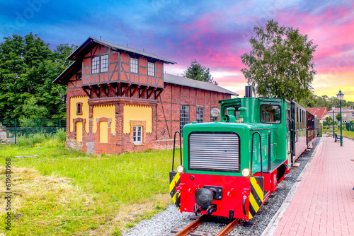 Schmalspurbahn, Kluetz, Deutschland  photo