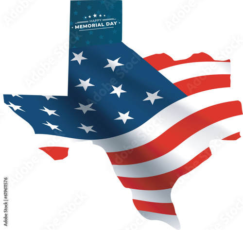 texas map on white background