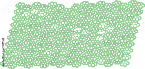 green circle stem cell pattern