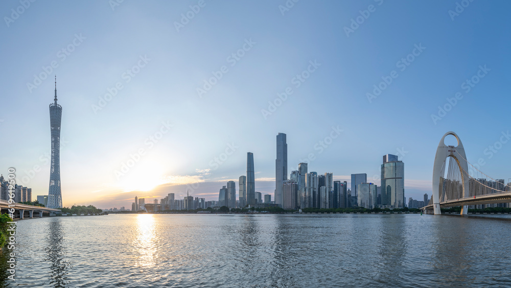 Guangzhou City Skyline, China