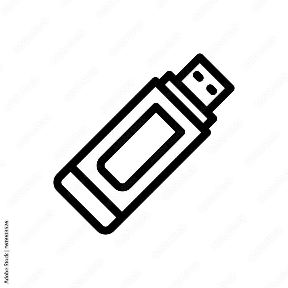 flash disk icon or logo vector illustration isolated sign symbol suitable for display, website, logo and designer. High quality black style vector icon. Icon flash disk icon or logo vector illustration isolated sign symbol suitable for display, website, logo and designer. High quality black style vector icon. Icon