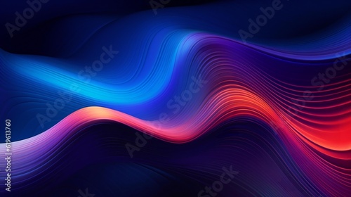 A vibrant abstract background with flowing and curving lines