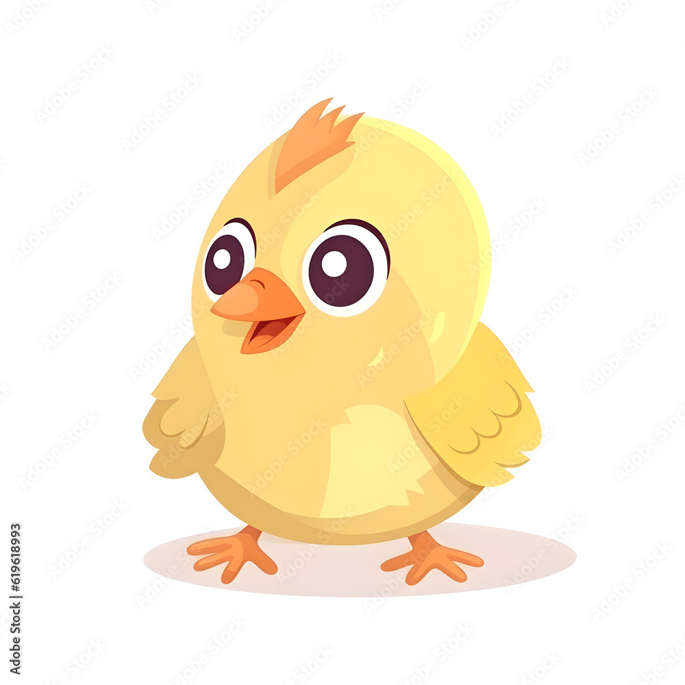 Vibrant chick clipart to add joy to your designs