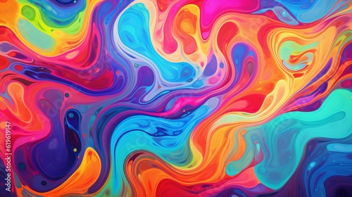 A vibrant and colorful background with a variety of hues and shades