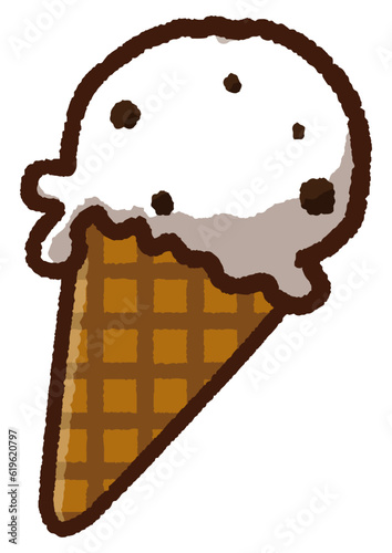 バニラクッキーアイスクリーム