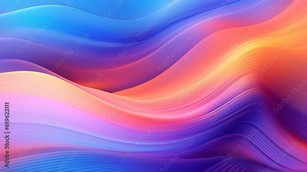 A vibrant and dynamic abstract background with flowing and curving lines A vibrant and dynamic abstract background with flowing and curving lines