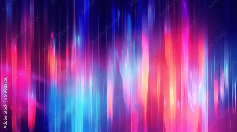 Colorful lines in a vibrant background