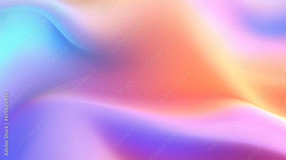 A blurred abstract background with pink and blue colors