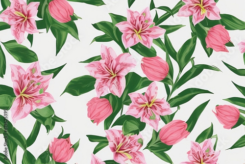 seamless floral pattern © andresfelipe