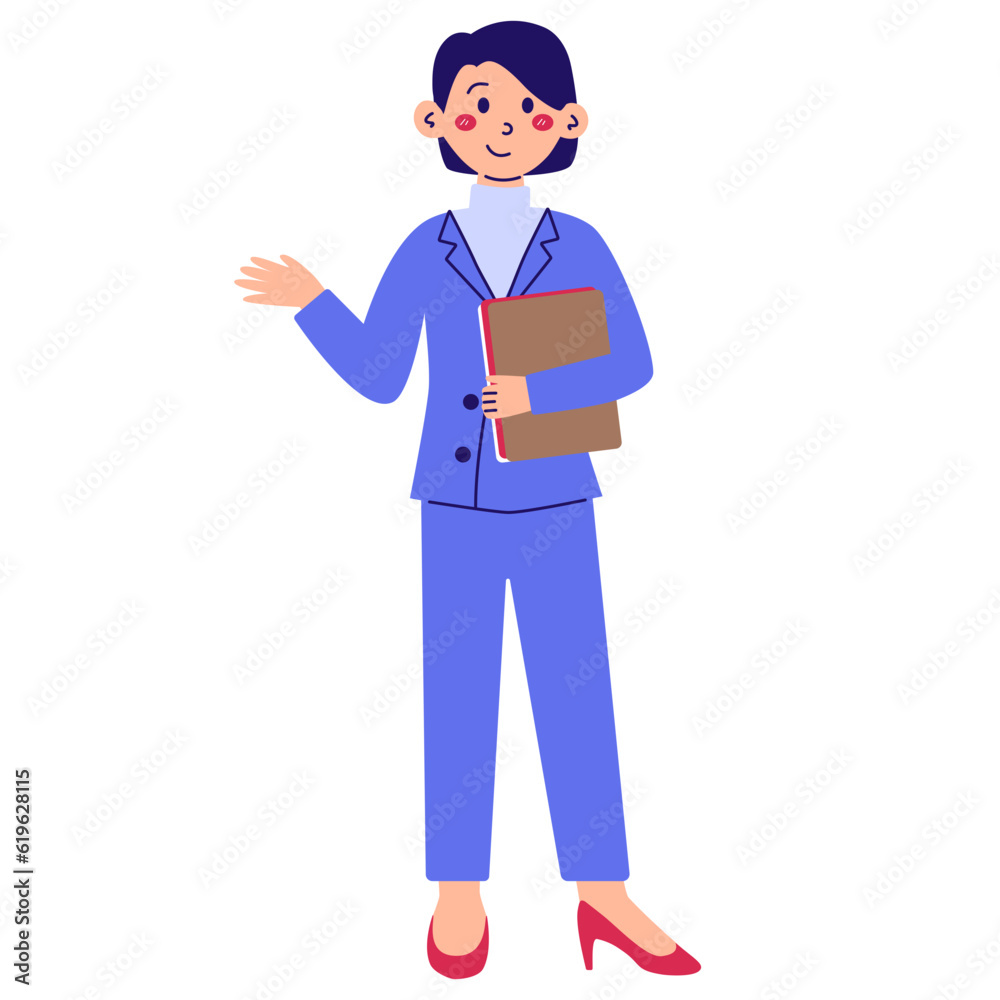 Businesswoman Illustration Businesswoman Illustration