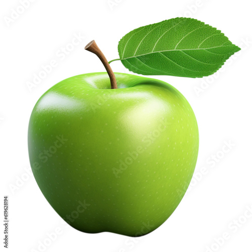 Apple png Apple isolated green apple Transparent Background with full depth of field